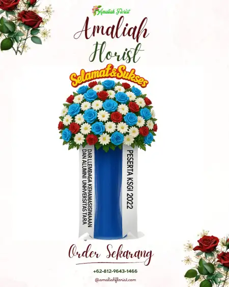 Standing Flowers Aur Gading